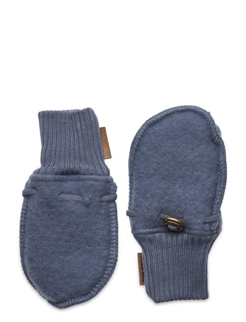 Se mikk-line Wool Mittens Mikk-line Blue ved Booztlet