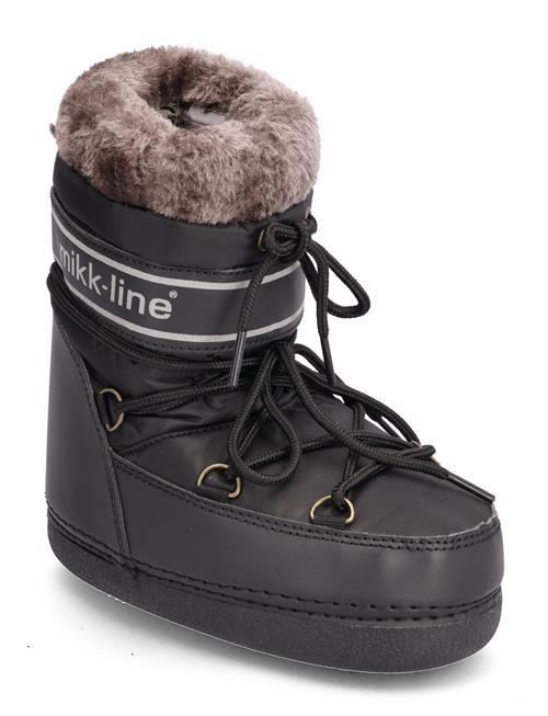 Se mikk-line Snow Boot Mikk-line Black ved Booztlet