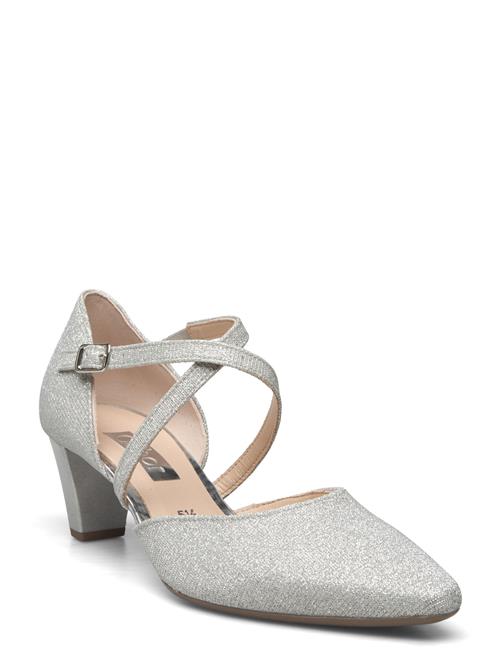 Se Gabor Ankle-Strap Pumps Gabor Silver ved Booztlet