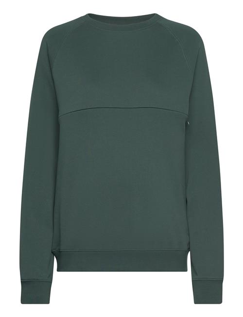 Boob Nursing Sweatshirt Boob Green