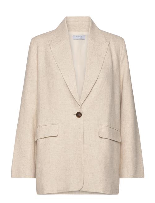 Marville Road Alyssa Linen Blazer Marville Road Beige