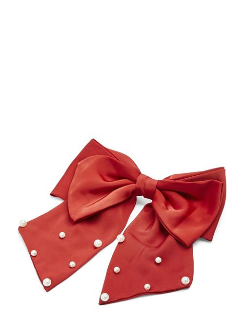 Se Pieces Pcrapu Bow Hairclip Pieces Red ved Booztlet