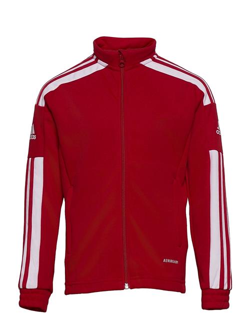 Se adidas Performance Squadra21 Training Jacket Youth Adidas Performance Red ved Booztlet