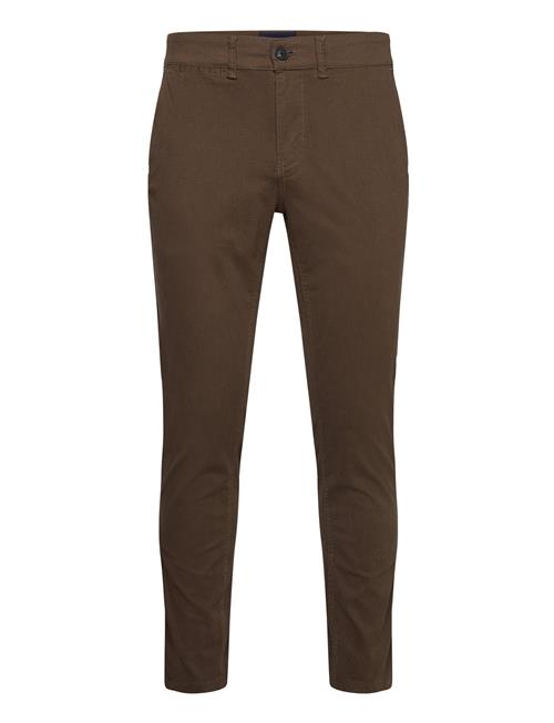 Se Lindbergh Structure Superflex Chinos Lindbergh Brown ved Booztlet