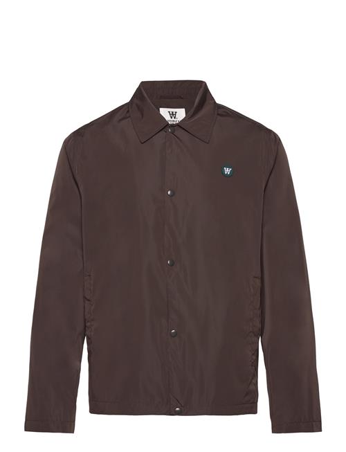 Double A by Wood Wood Ali Coach Jacket Double A By Wood Wood Brown