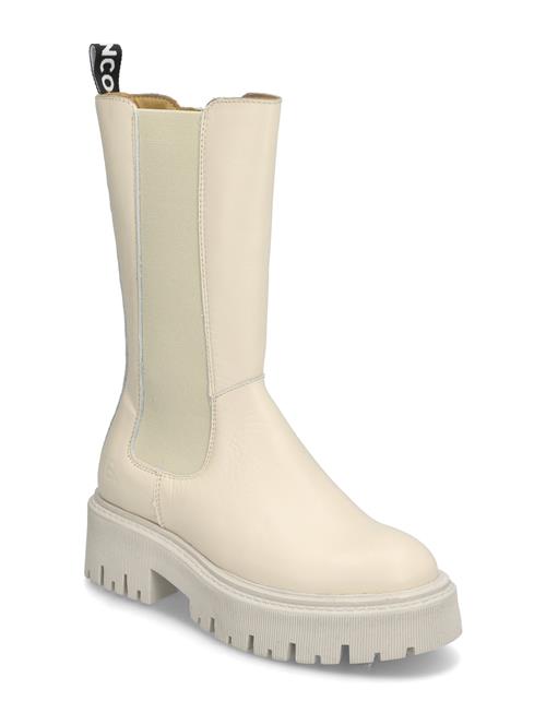 Se Bianco Biagarbi High Chelsea Boot Crust Bianco Cream ved Booztlet