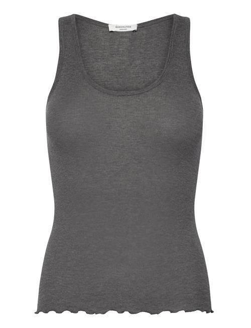 Se Rosemunde Wool Top Rosemunde Grey ved Booztlet