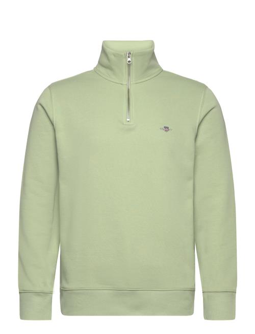 GANT Reg Shield Half Zip Sweat GANT Green