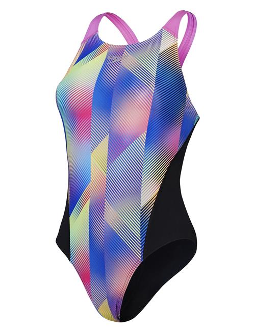 Speedo Womens Allover Digital Recordbreaker Speedo Patterned