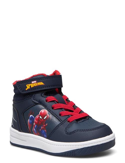 Se Leomil Spiderman High Sneaker Leomil Navy ved Booztlet