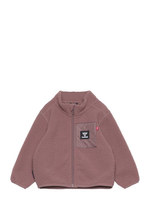 Hmlatlas Fleece Zip Jacket Hummel Pink