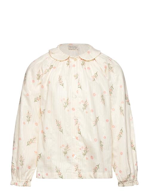 Minymo Shirt Ls Aop W. Lining Minymo Cream