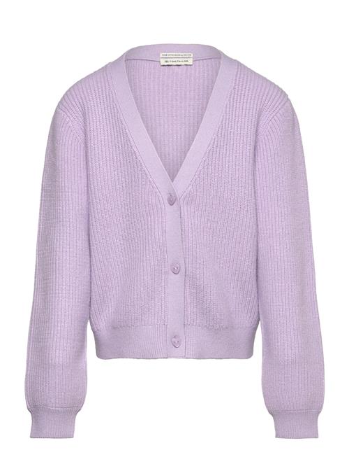 Knitted Cardigan Tom Tailor Purple