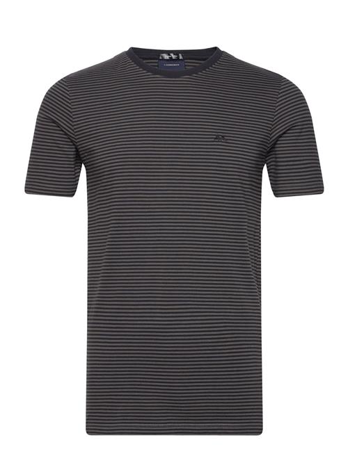 Lindbergh Stripe Tee Lindbergh Grey