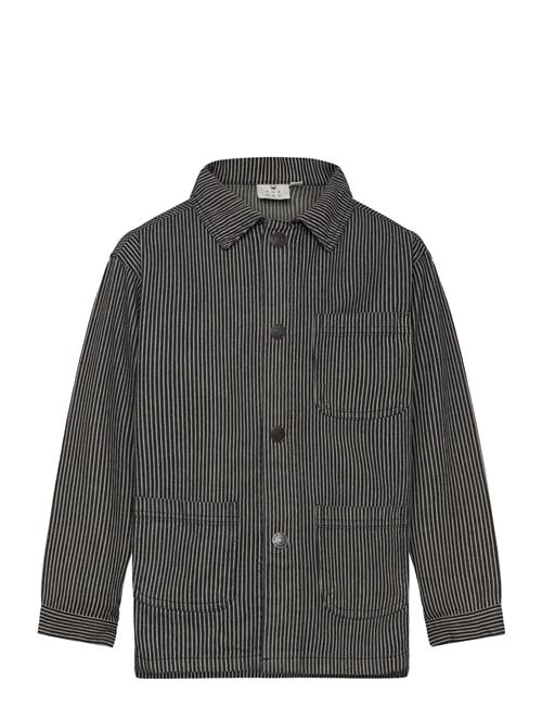 The New Tnlondon Uni Denim Overshirt The New Navy