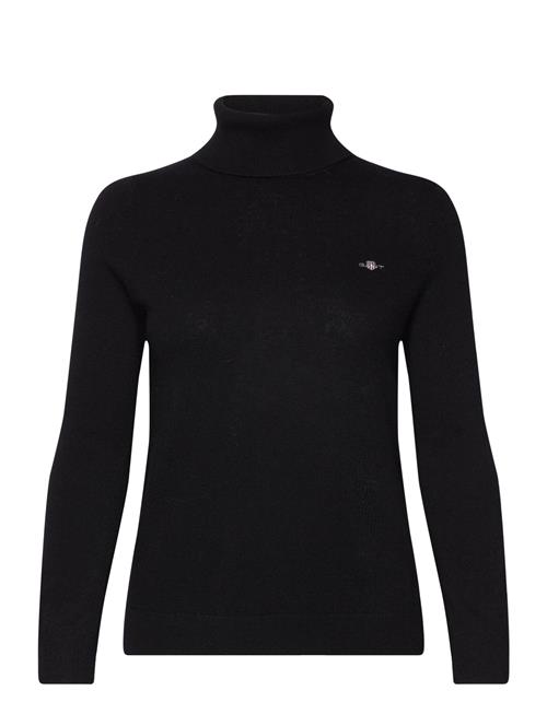 Extrafine Lambswool Blend Rollneck GANT Black