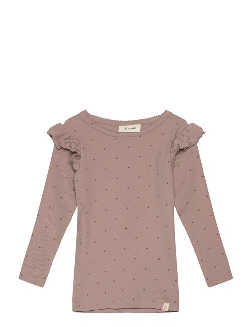 Lil'Atelier Nmfgago Kuo Ls Slim Top Lil Lil'Atelier Beige