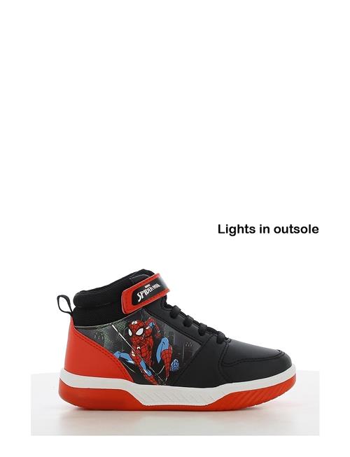 Se Leomil Spiderman High Sneaker Leomil Black ved Booztlet