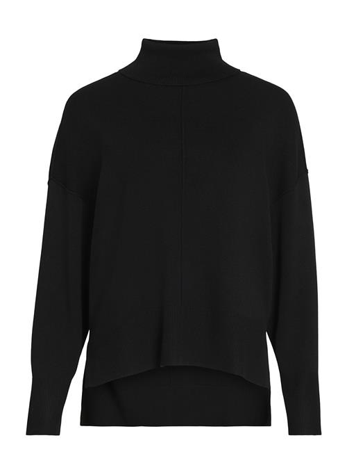 Vila Viostria Rollneck L/S Knit Top-Noos Vila Black