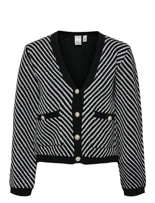 YAS Yascharla Ls Sequin Knit Cardigan YAS Black