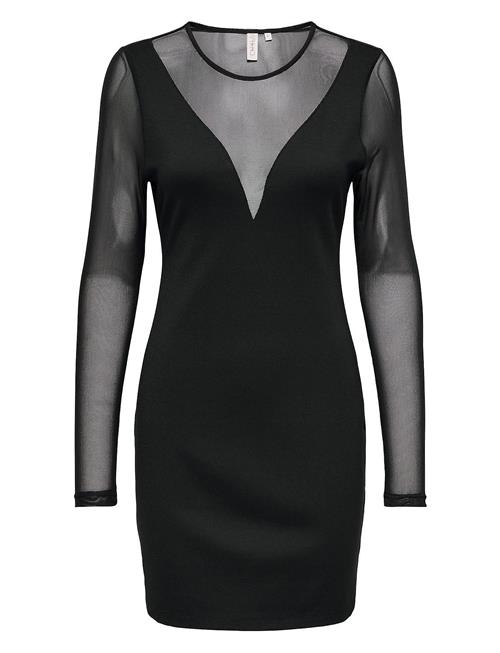 ONLY Onlbecki Ls Mix Bodycondress Wvn ONLY Black