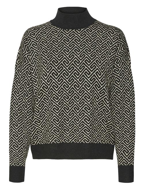 Se Vero Moda Vmaria Art Batwing Highneck Pullover Ga Vero Moda Black ved Booztlet