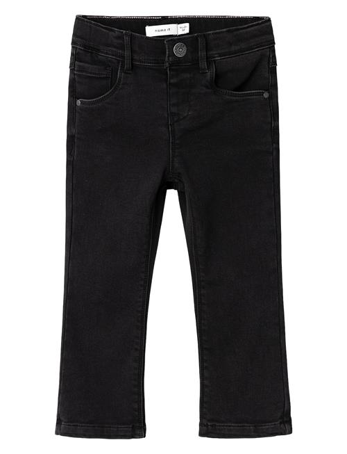 Se name it Nmfsalli Boot Fleece Jeans 6427-An O Name It Black ved Booztlet