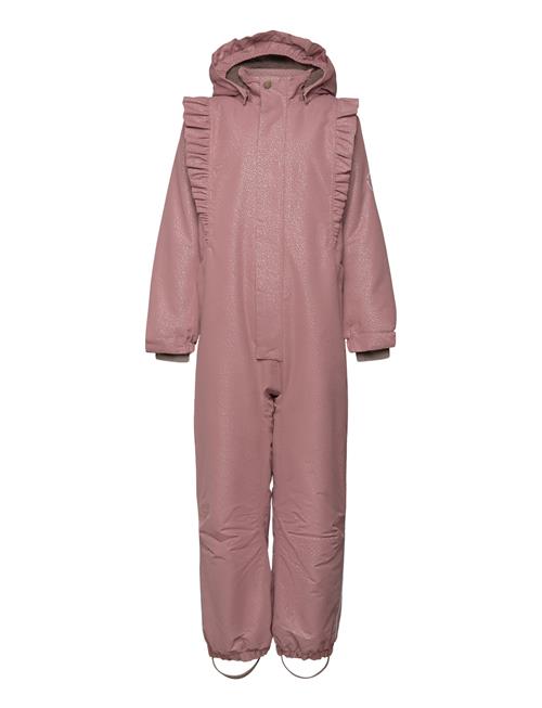 En Fant Snowsuit W. Frills En Fant Pink