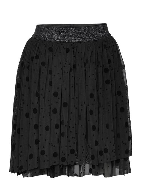 Minymo Skirt W. Flock Minymo Black