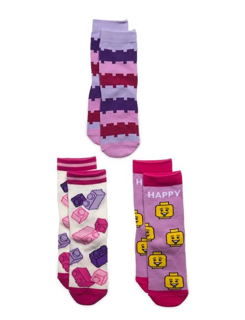 LEGO kidswear Lwalya 603 - 3-Pack Socks LEGO Kidswear Pink