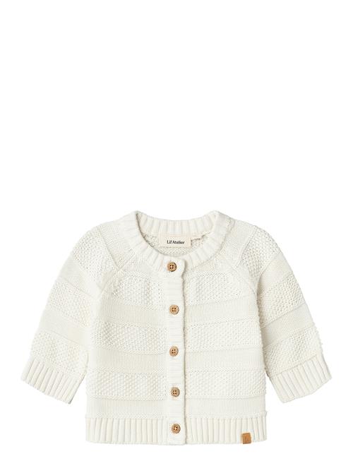 Lil'Atelier Nbmlarson Ls Knit Card Lil Lil'Atelier White