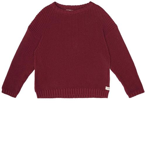 Tocoto Vintage Pearl Knit Basic Trøje Burdeaux | Rød | 10 years