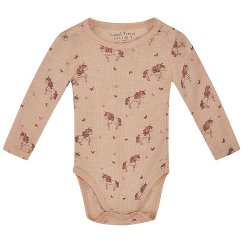 Hust&Claire Bocel Mønstret Babybody Rose Cloud | Lyserød | 98 cm