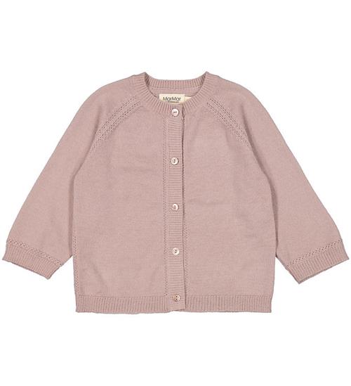 Se MarMar MarMar Cardigan - Strik - Uld - Taki - Blackberry Cream ved KidsWorld