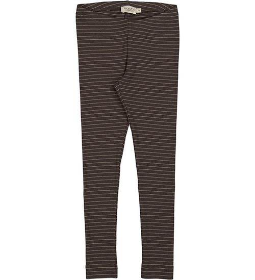 MarMar Leggings - Rib - Modal - Nori Green Stripe