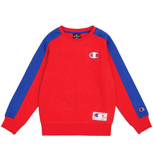 Se Champion Champion Sweatshirt - Crewneck - Chinese Red ved KidsWorld