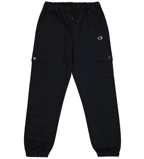 Champion Bukser - Elastic Cuff Cargo - Black Beauty