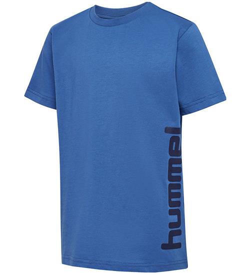 Hummel Hummel T-shirt - hmlPrint - Bright Cobalt/Black Iris