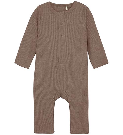 Se Fixoni Fixoni Heldragt - Rib - Deep Taupe ved KidsWorld