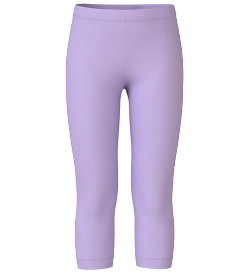 Name It Name It Leggings - NkfVivian Capri - Purple Rose