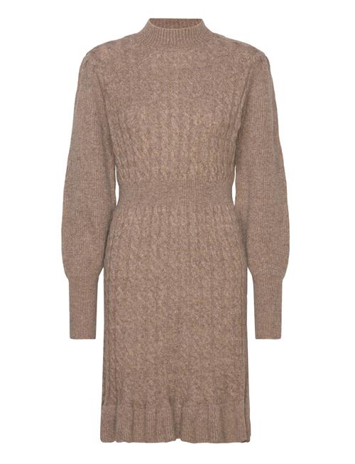 Vero Moda Vmvera Ls Short Knit Dress Vma Vero Moda Brown