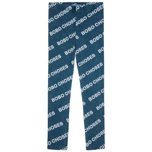 Se Bobo Choses All Over Leggings Midnight Blue | Blå | 6-7 years ved Babyshop