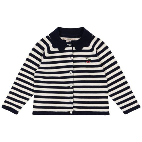 Konges Sløjd Venton Knit Cardigan Navy Stripe | Blå | 2 years