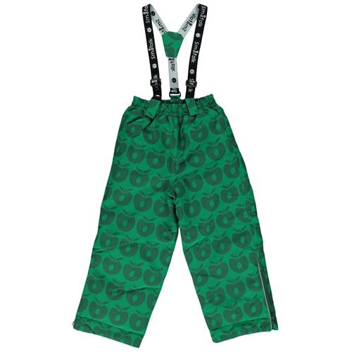 Se Småfolk Skibukser Apples Green | Grønn | 2-3 years ved Babyshop