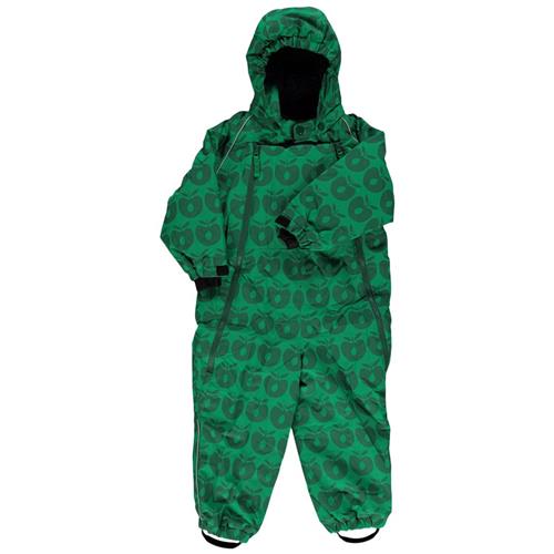 Se Småfolk Baby-flyverdragt Apples Green | Grønn | 3-4 years ved Babyshop