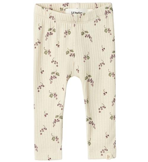 Lil Atelier Lil' Atelier Leggings - NbfGio - Birch/Berries