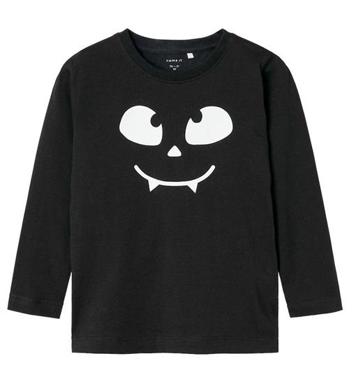 Se Name It Bluse - NmmOttor - Black ved KidsWorld