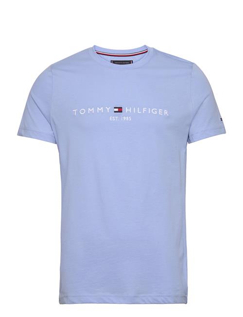 Se Tommy Hilfiger Tommy Logo Tee Tommy Hilfiger Blue ved Booztlet