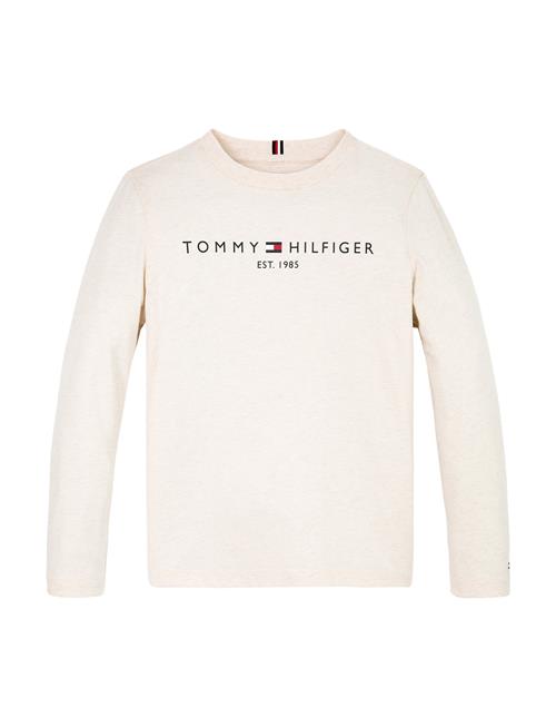 Se Tommy Hilfiger U Essential Tee L/S Tommy Hilfiger White ved Booztlet