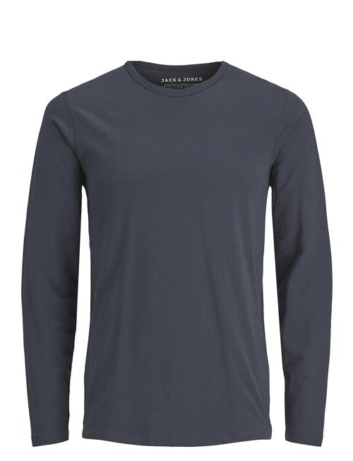 Se Jack & Jones Jjebasic O-Neck Tee L/S Noos Jack & J S Navy ved Booztlet